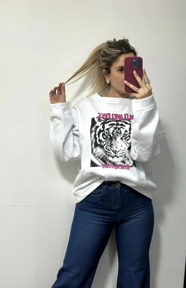 BUZO ALGODON BLANCO