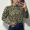 remera animal print
